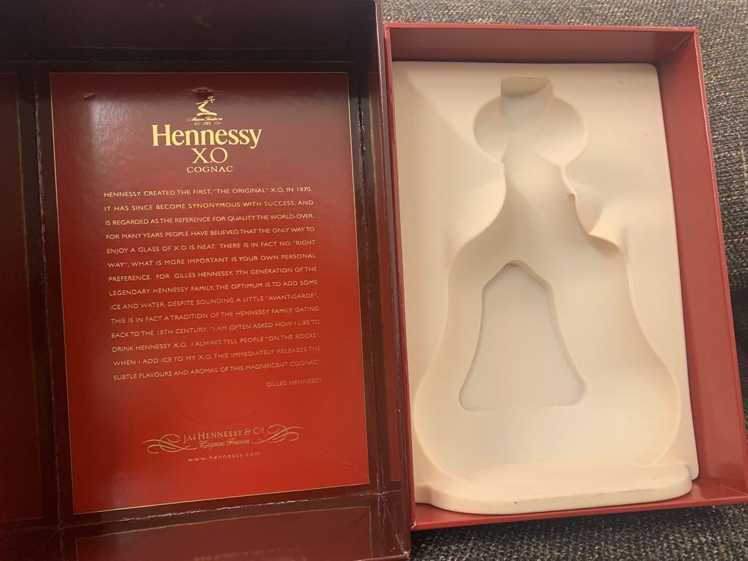 Hennessy X.O ヘネシー XO コニャック 金キャップ 未開栓 箱付き