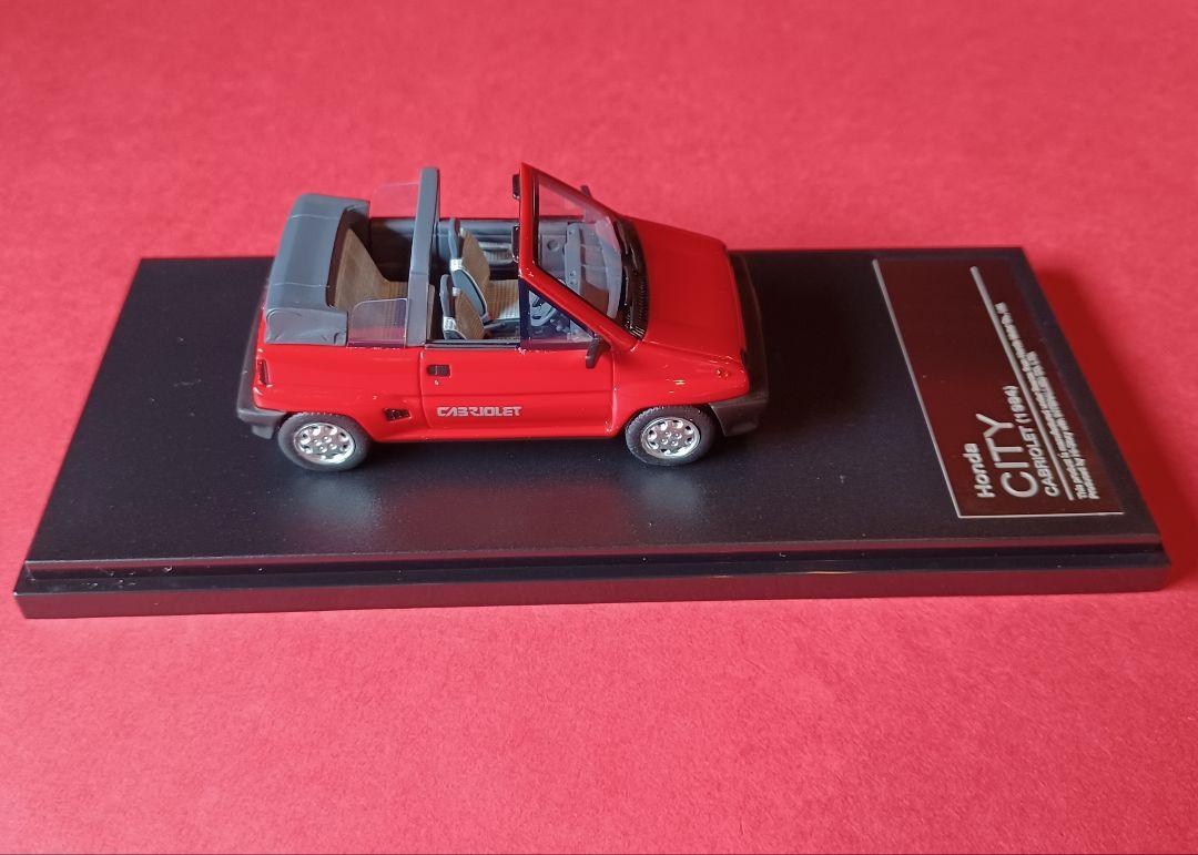 【ハイストーリー1/43】HONDA CITY CABRIOLET(1984)