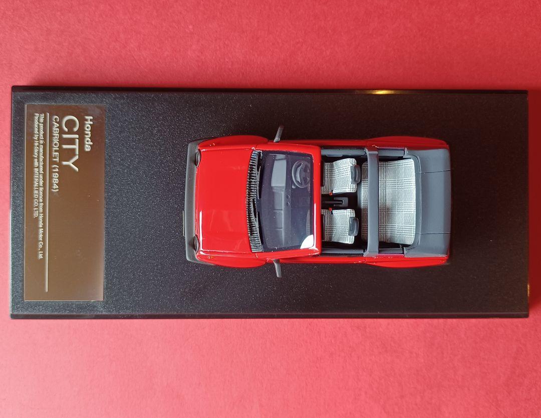 【ハイストーリー1/43】HONDA CITY CABRIOLET(1984)
