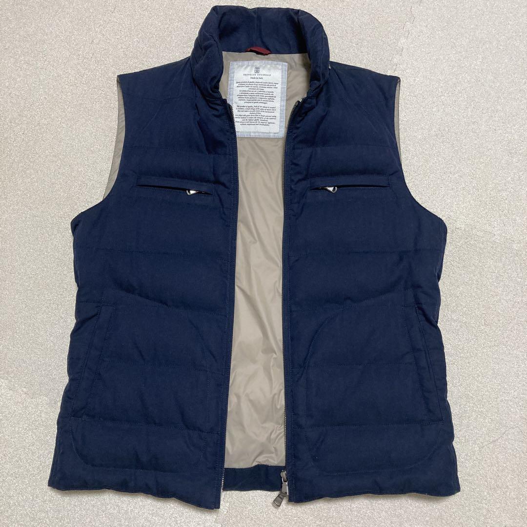 ブルネロクチネリ　ダウンベスト BRUNELLO CUCINELLI】ブルネロクチネリ『ダウンベスト sizeS
