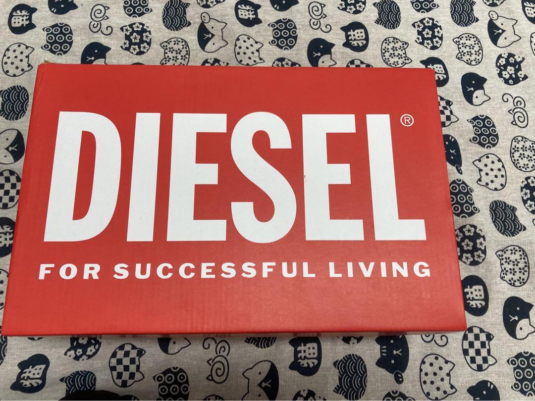 Diesel D-Hammer So D レザースニーカー