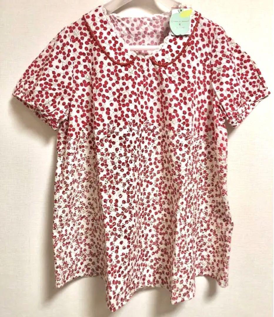 高い素材】 *新品* フランシュ ブラウス レース さくらんぼ チェリー リッペ シャツ/ブラウス(半袖/袖なし) - dermacadiz.com 高い素材】 *新品* フランシュ ブラウス レース さくらんぼ チェリー リッペ シャツ/ブラウス(半袖/袖なし) - dermacadiz.com