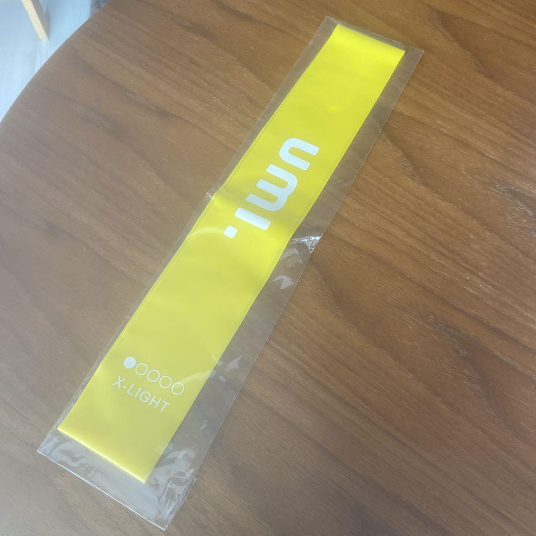 ★⭐︎大幅値下可⭐︎★umi. レジスタンスループバンド イエロー X-Light