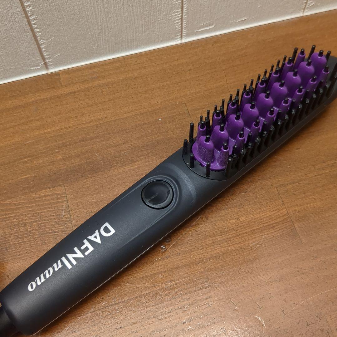 【美品】DAFNI nano ダフニ ナノ ブラシ型ヘアアイロン　DH1.6N