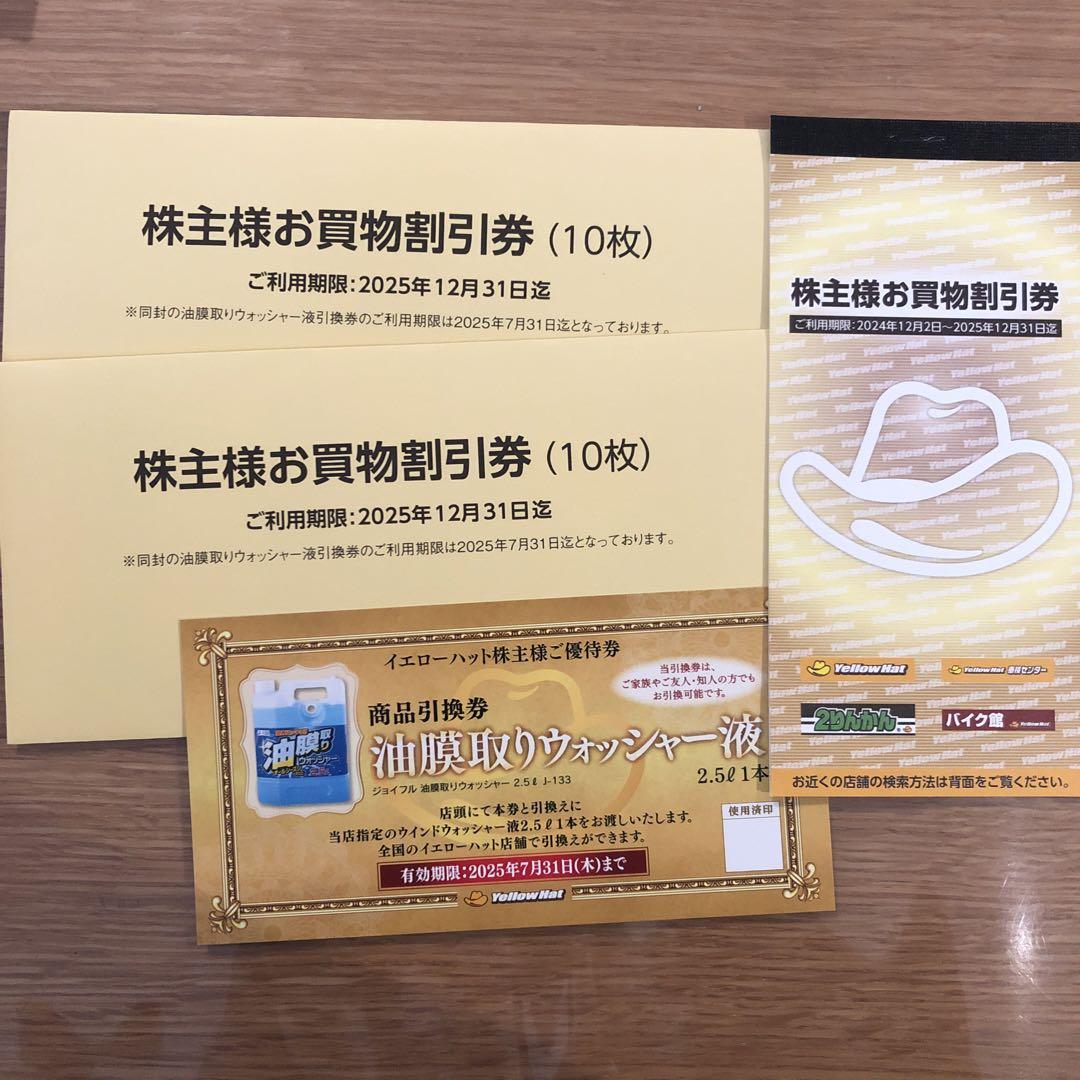株主様お買物割引券 10枚️2セット