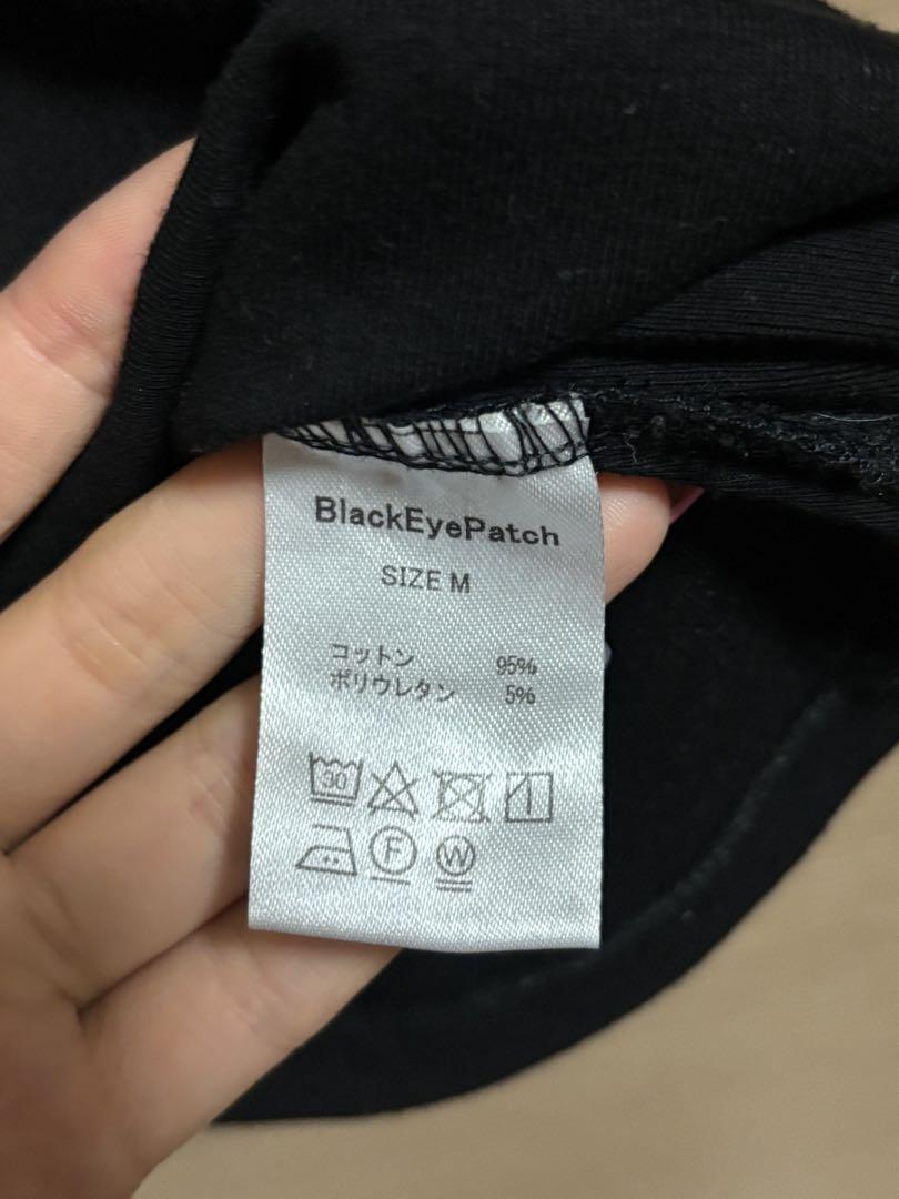 blackeyepatch クロップド丈トップス