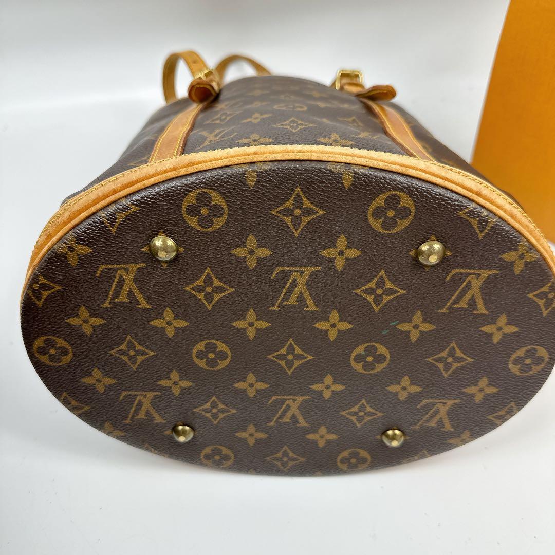 ルイヴィトン モノグラム バケットGM トートバッグ 正規リペア DK3150 ルイヴィトン モノグラム バケットGM トートバッグ 正規リペア DK3150