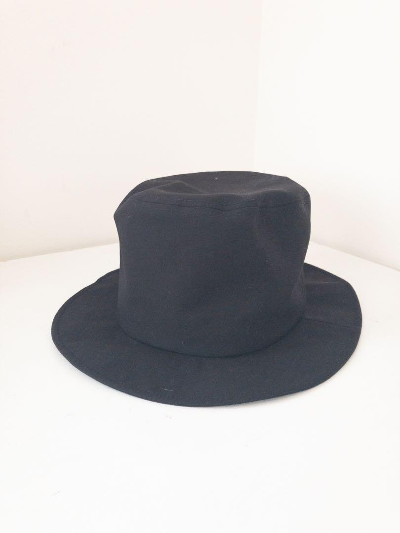 YOHJI YAMAMOTO S'YTE バケットハット 帽子 黒 BA30 s'yte サイト ハット 黒 帽子 yohji yamamoto - メルカリ