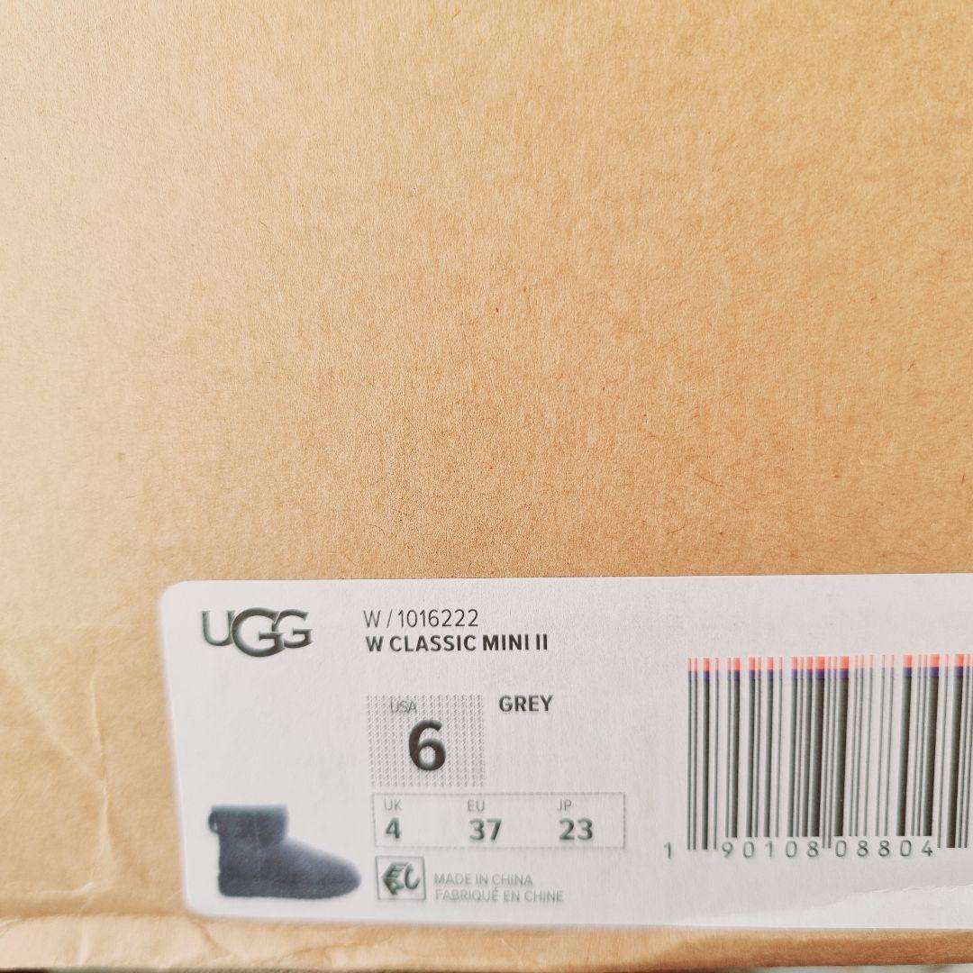 UGG W CLASSIC MINI II グレー 6サイズ