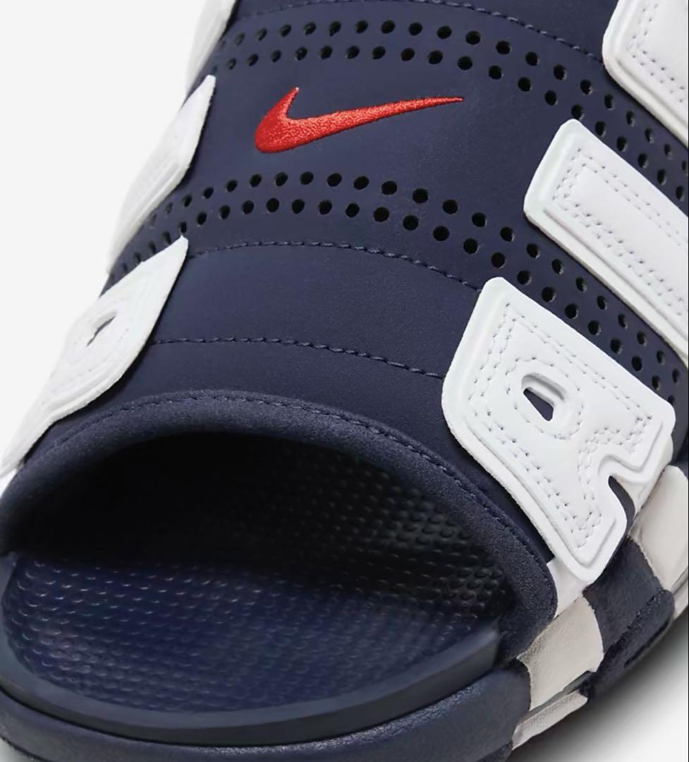 最速発送28ネイビー NIKE エアモアアップテンポ - メルカリ