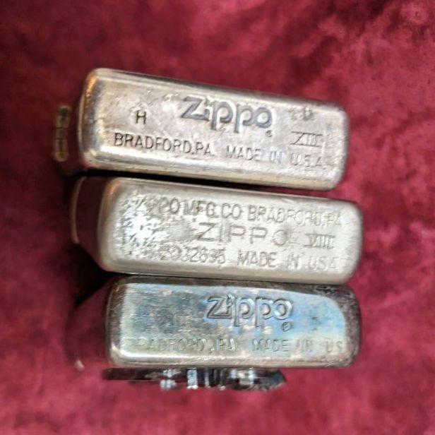 ZIPPO 1990年代 Vintageハーレー他 3個まとめて
