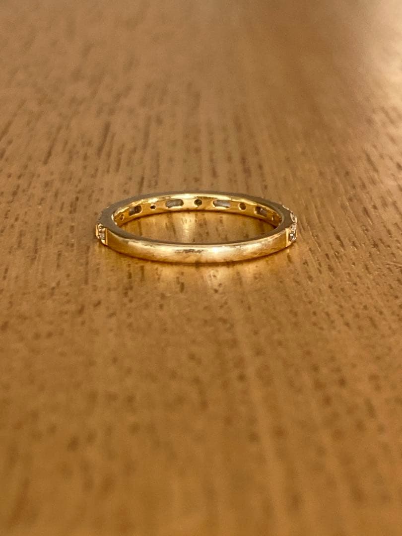 AVARON K18 #7 0.43カラット ハーフエタニティ AVARON K18 #7 0.43カラット ハーフエタニティ