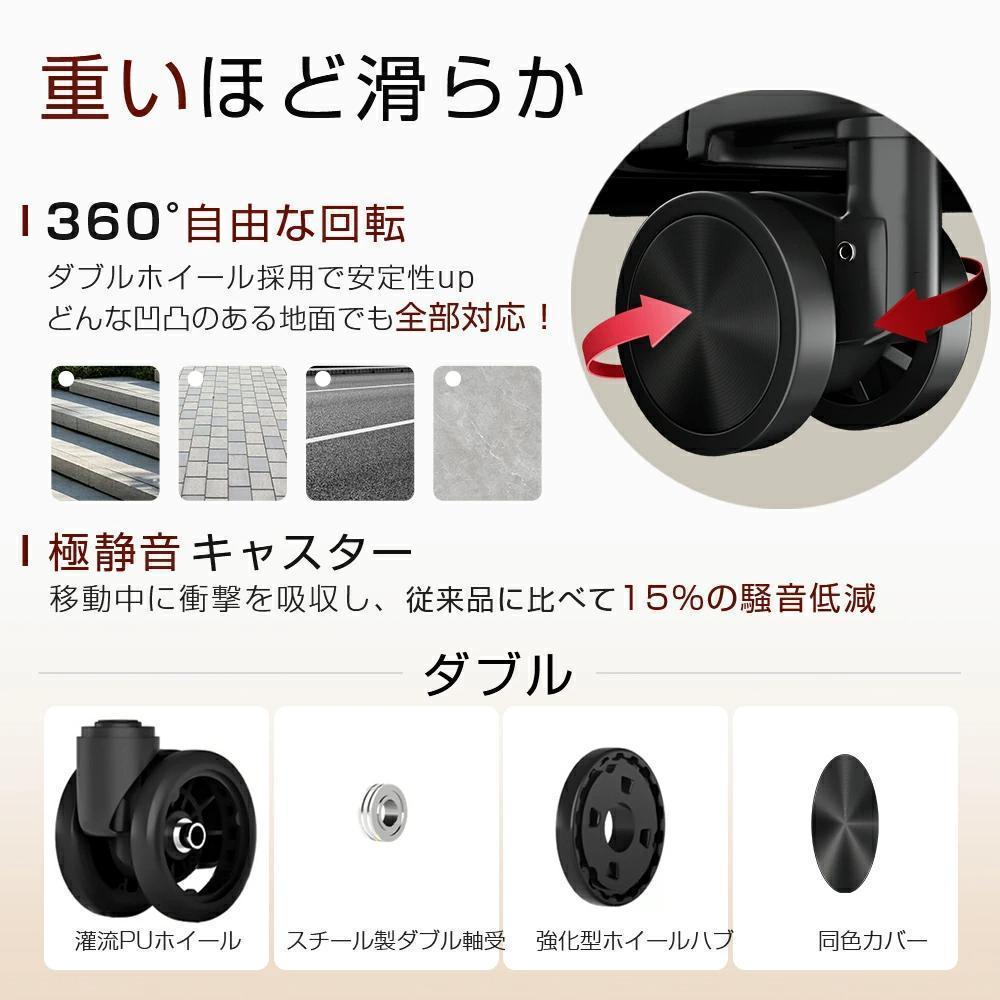 スーツケース キャリーケース キャリーバッグ Lサイズ　110L 10-15泊用