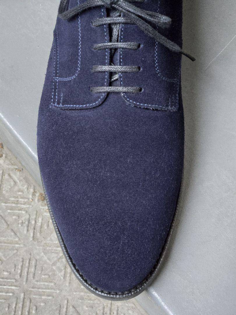 【RENDO】7704 プレーントゥスエード UK6 24cm