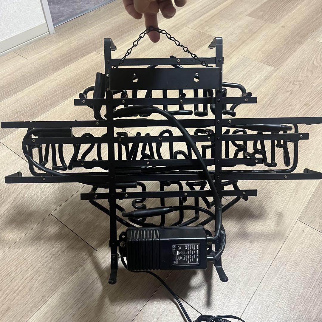 ネオンサイン　ハーレーダビッドソン　ジャンク品　ネオン管