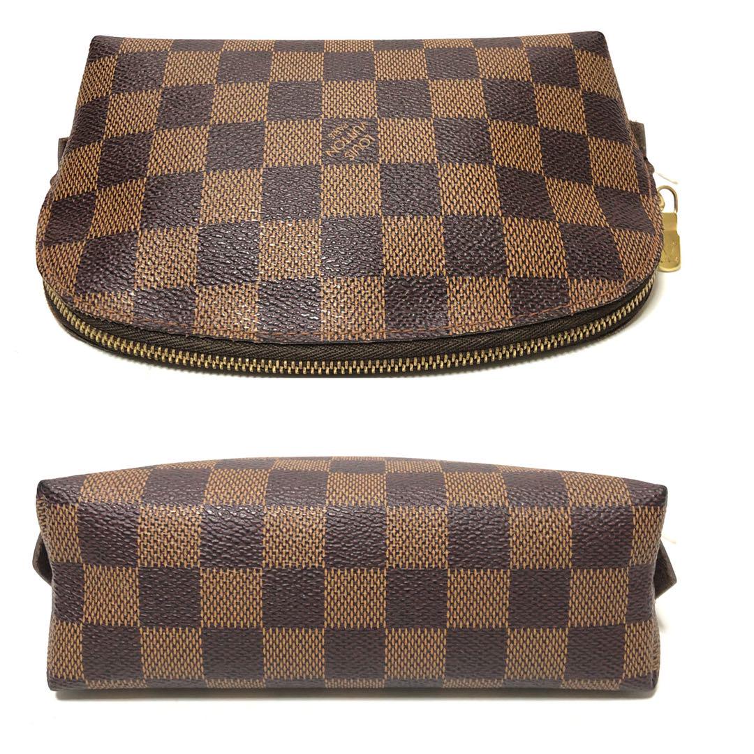 【美品】LOUIS VUITTON ヴィトン　ダミエ　ポーチ　化粧ポーチ
