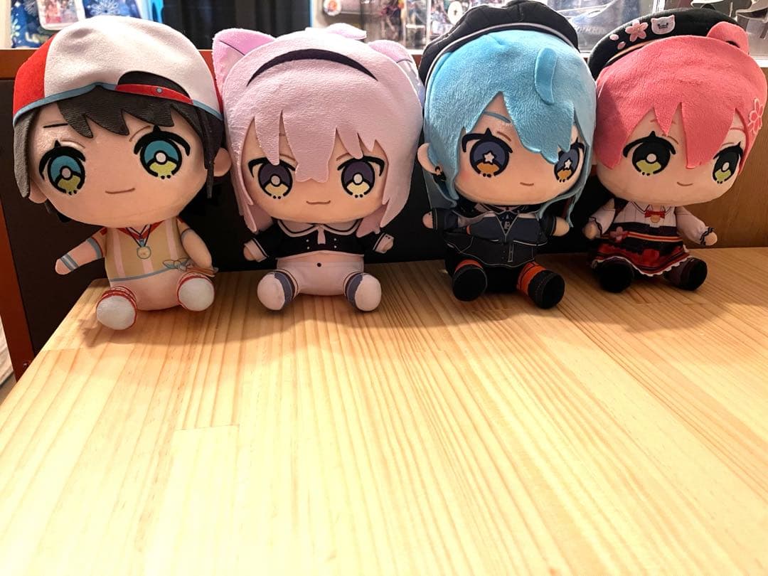 ホロライブ hololive friends with uぬいぐるみ 4種セット