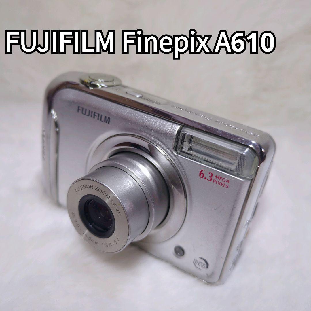 【動作確認済み】FUJIFILM Finepix A610 デジタルカメ 単三電