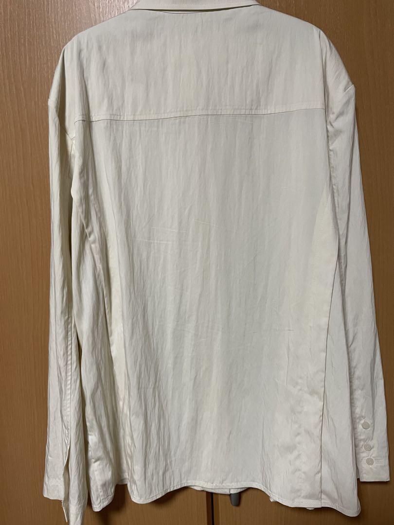 Ｐすけ。todaful サイドタックシルキーシャツ