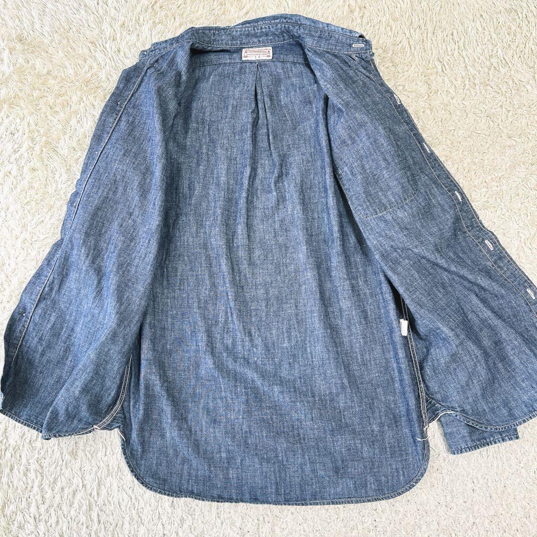 ボンクラ★美品★BD シャツ シャンブレー★BD shirt chambray