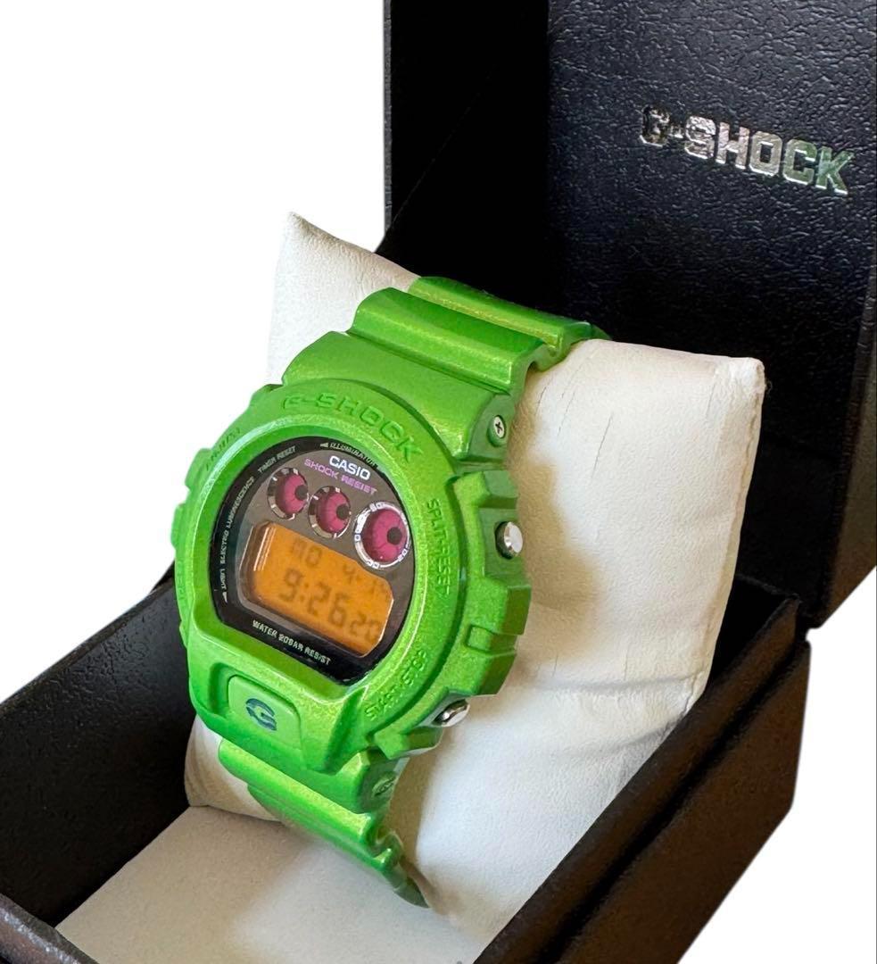 【希少】　G-SHOCK 　DW-6900NB-3JF 美品　グリーン　緑