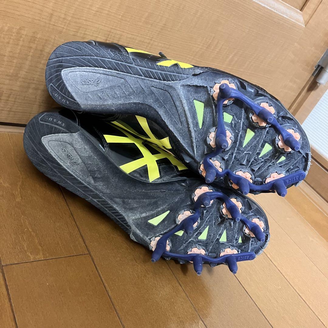 asics スパイクシューズ　ピン　ピン回し　袋　陸上　まとめ売り　美品