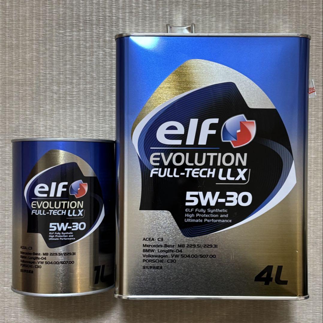 ELF EVOLUTION FULL-TECH LLX 5W-30 など
