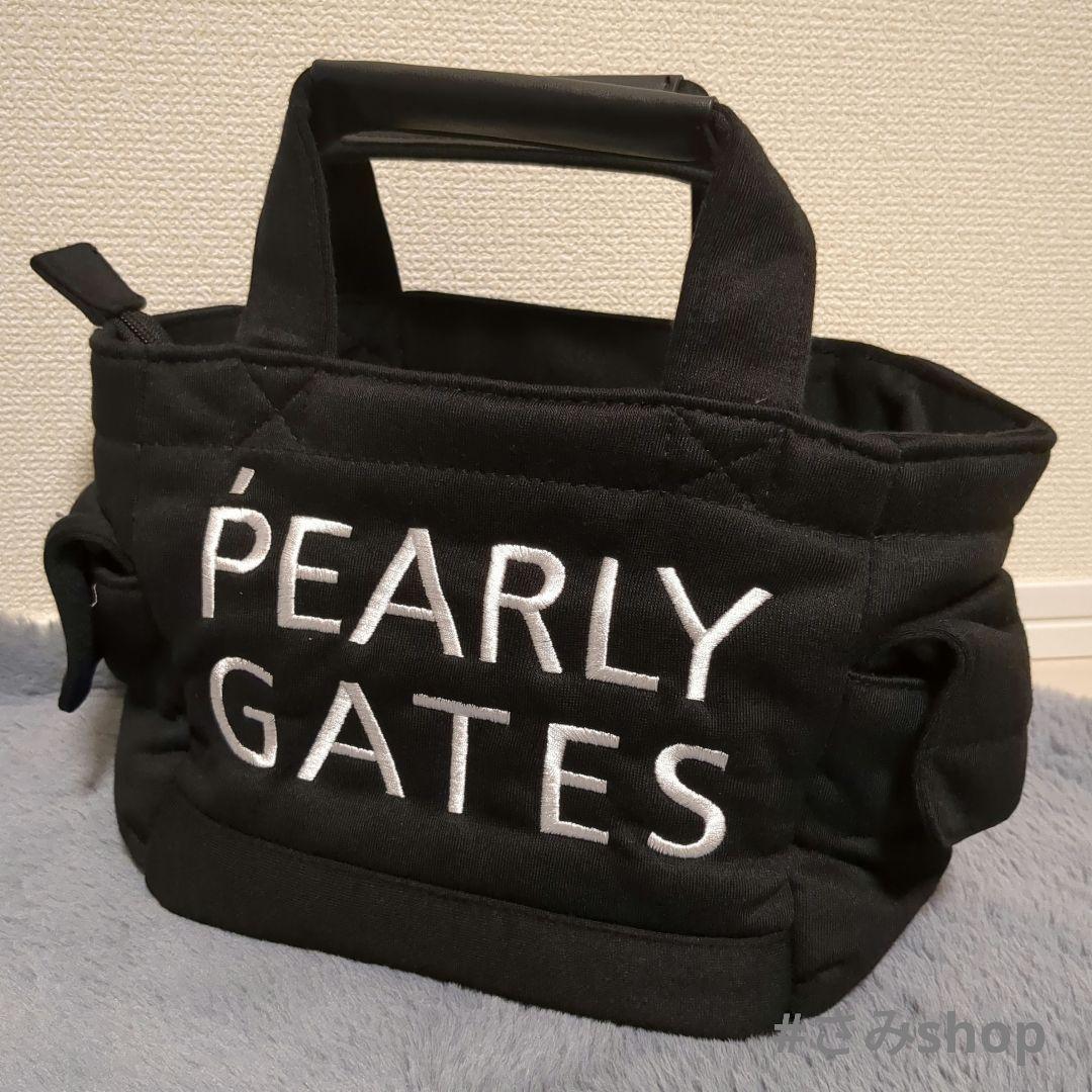 PEARLY GATES　カートバッグ　ラウンドバッグ　クロ PEARLY GATES カートバッグ ラウンドバッグ クロ最 安 価格