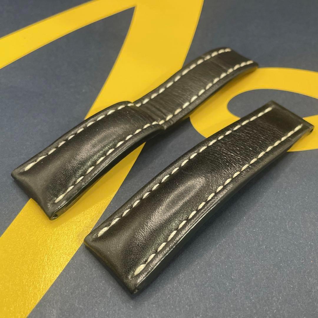 【2025最新】SNSで話題・人気の商品のおすすめアイテム 3 24mm 442X カーフレザー BREITLING ブライトリングバックル 時計