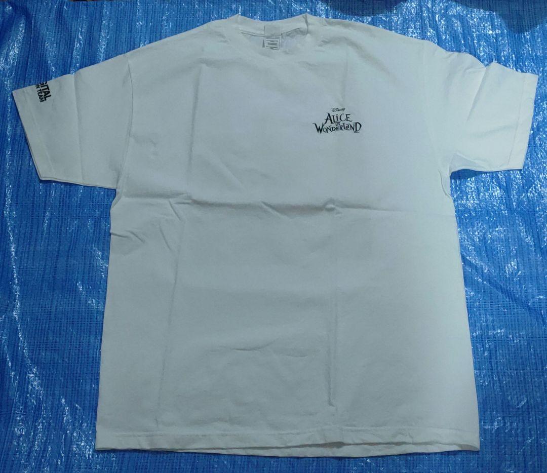 アリスインワンダーランド Tシャツ XLサイズ 映画 プロモ アリスインワンダーランド Tシャツ XLサイズ 映画 プロモ