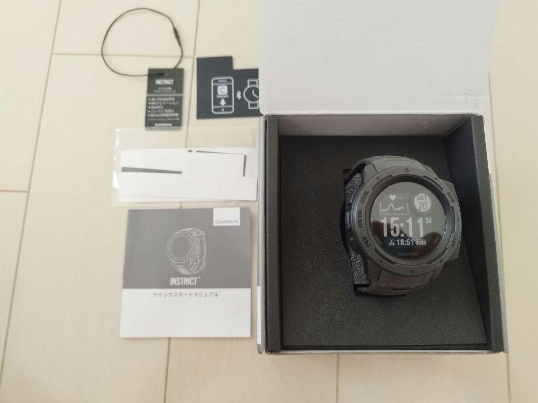 GARMIN  instinct   ブラック