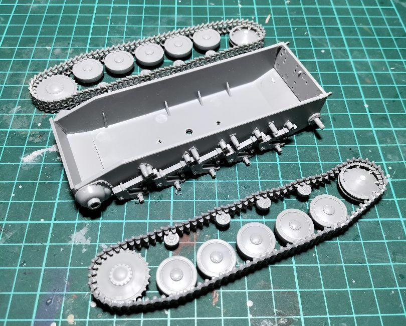 1/35 Ⅱ号戦車 Ⅲ号戦車 黒森峰仕様 ジオラマ完成品 ガルパン