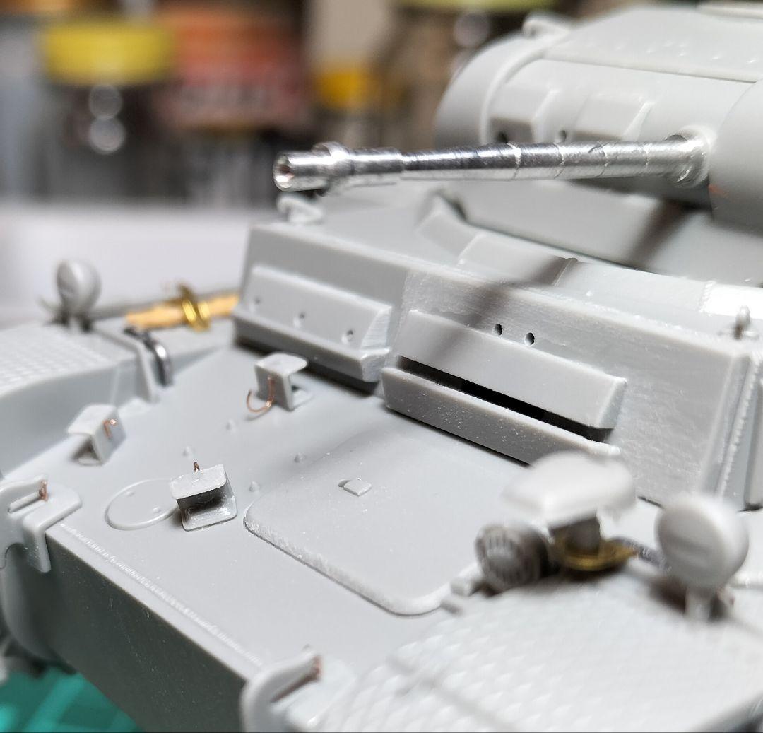 1/35 Ⅱ号戦車 Ⅲ号戦車 黒森峰仕様 ジオラマ完成品 ガルパン