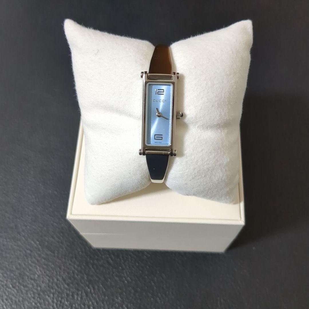 GUCCI グッチ 電池式 時計　1500L 　ブルー