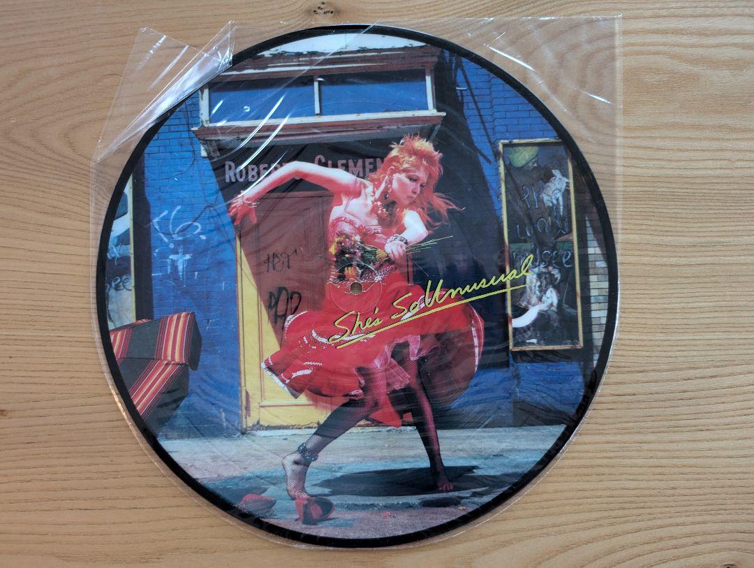絶盤Cyndi Lauper ピクチャーディスク 3枚セット Cyndi Lauper She's So Unusual ピクチャーディスク - メルカリ