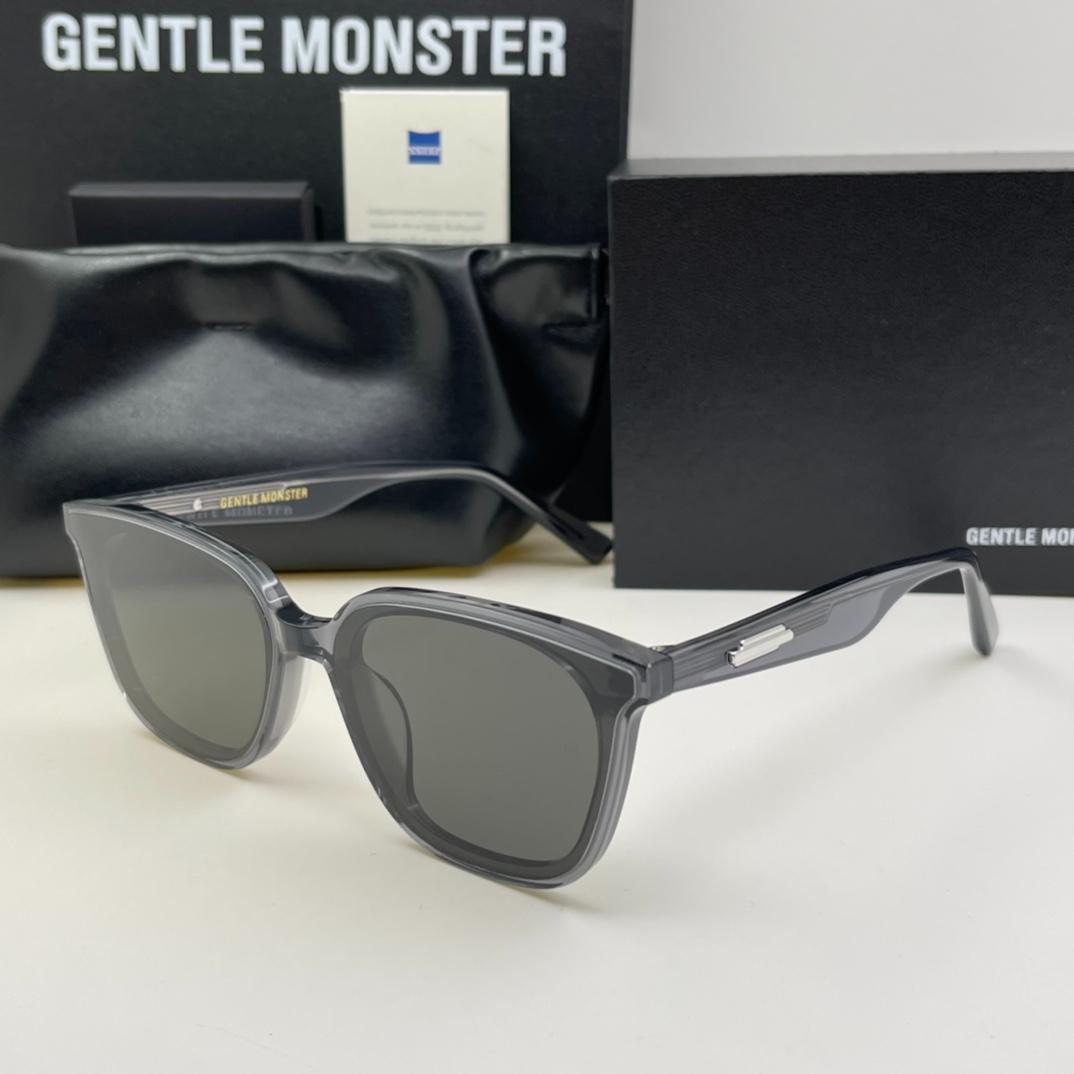 新品未使用 GENTLE MONSTER サングラス ブラック 箱、紙袋付き