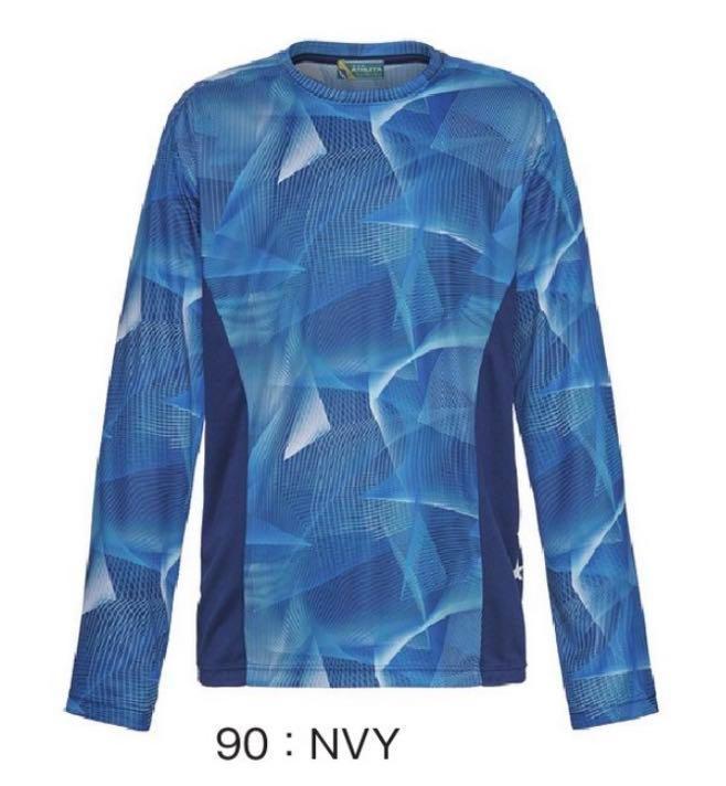 新作】ATHLETAアスレタジュニア長袖プラクティスシャツn150サイズ ...