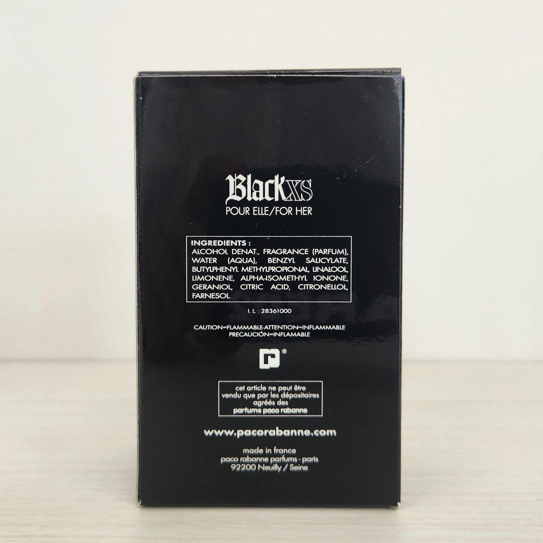 パコ・ラバンヌ ブラック XS フォーハー 30ml 破損有 - メルカリ
