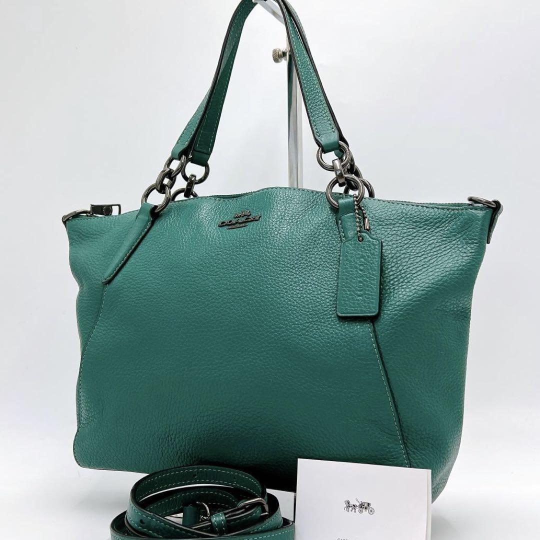 美品 COACH マディソン レザー ショルダーバッグ トートバッグc391