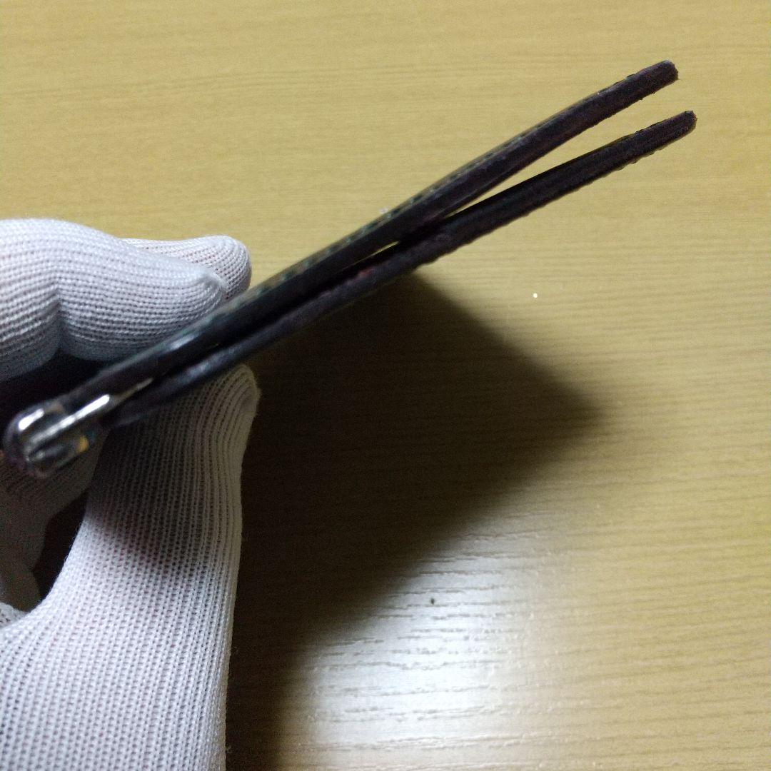 美品 日下公司 くさかカバン 上質レザー 本革 日本製 マネークリップ 札挟み