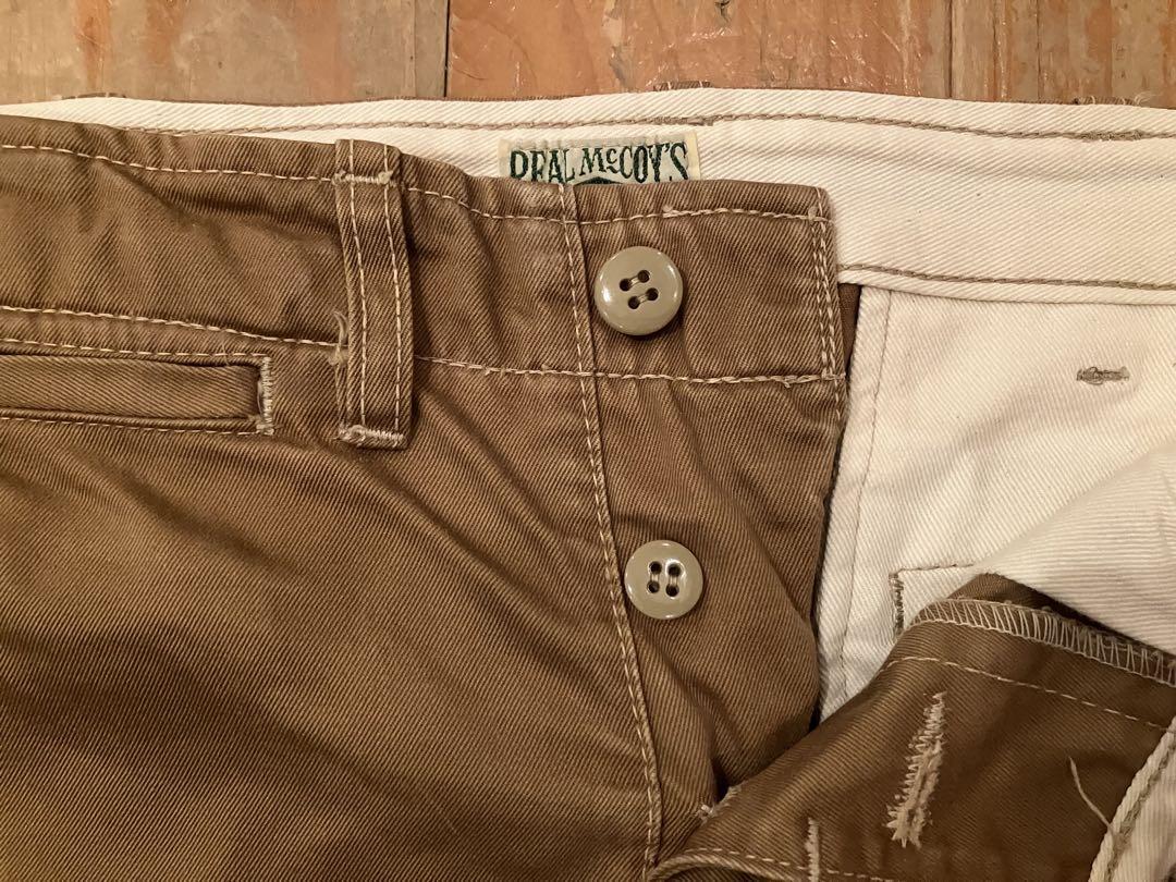 REAL McCOY'S リアルマッコイズワークパンツ トラウザーW32