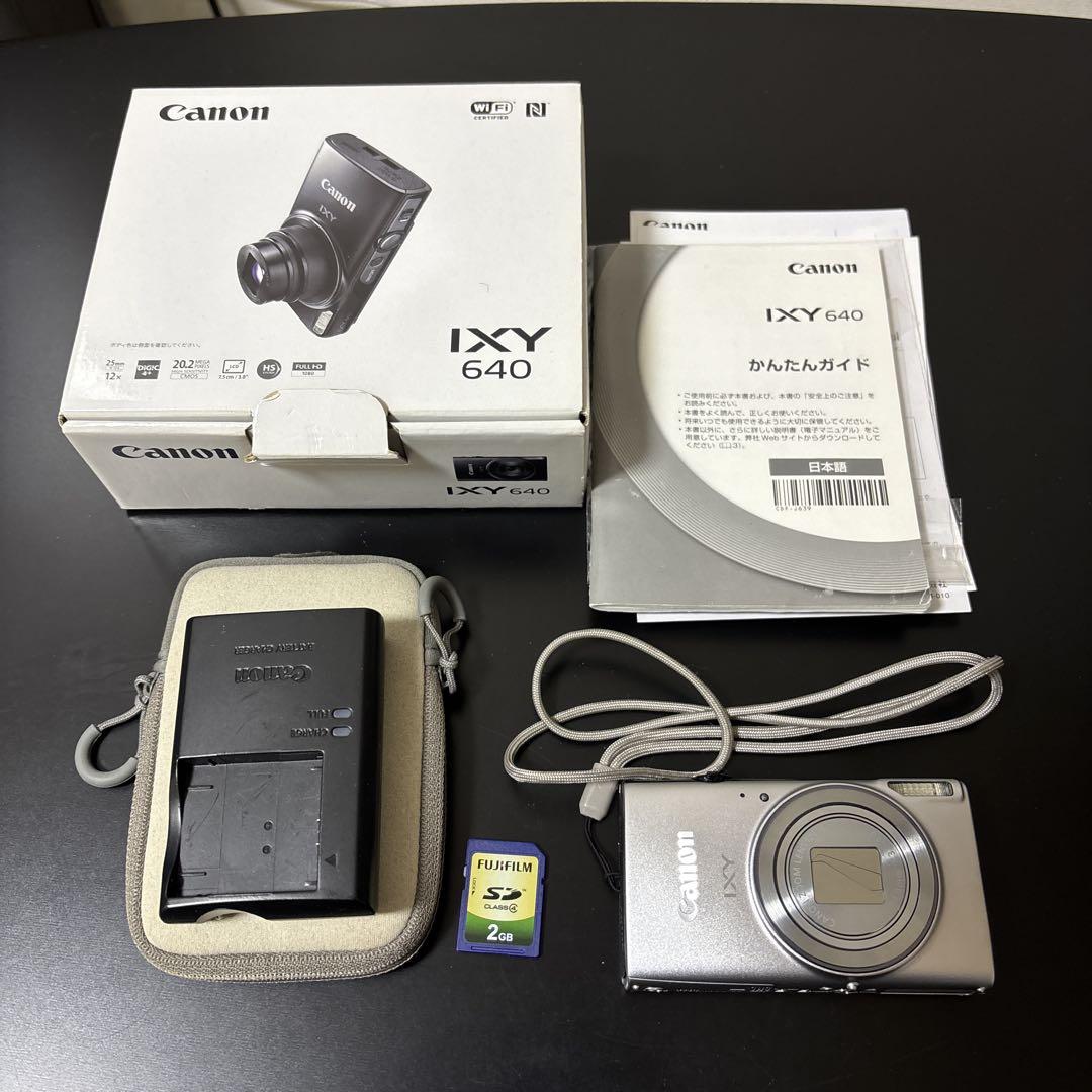Canon IXY 640 コンパクトデジタルカメラ