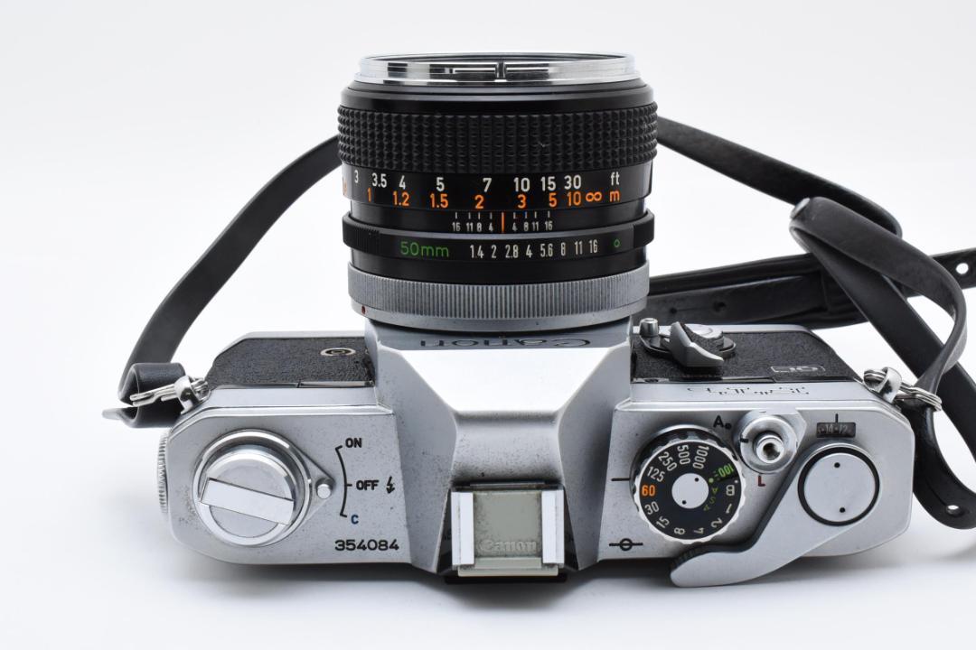完動品】Canon FTb QL FD50mm F1.4 フード付 1062 - メルカリ