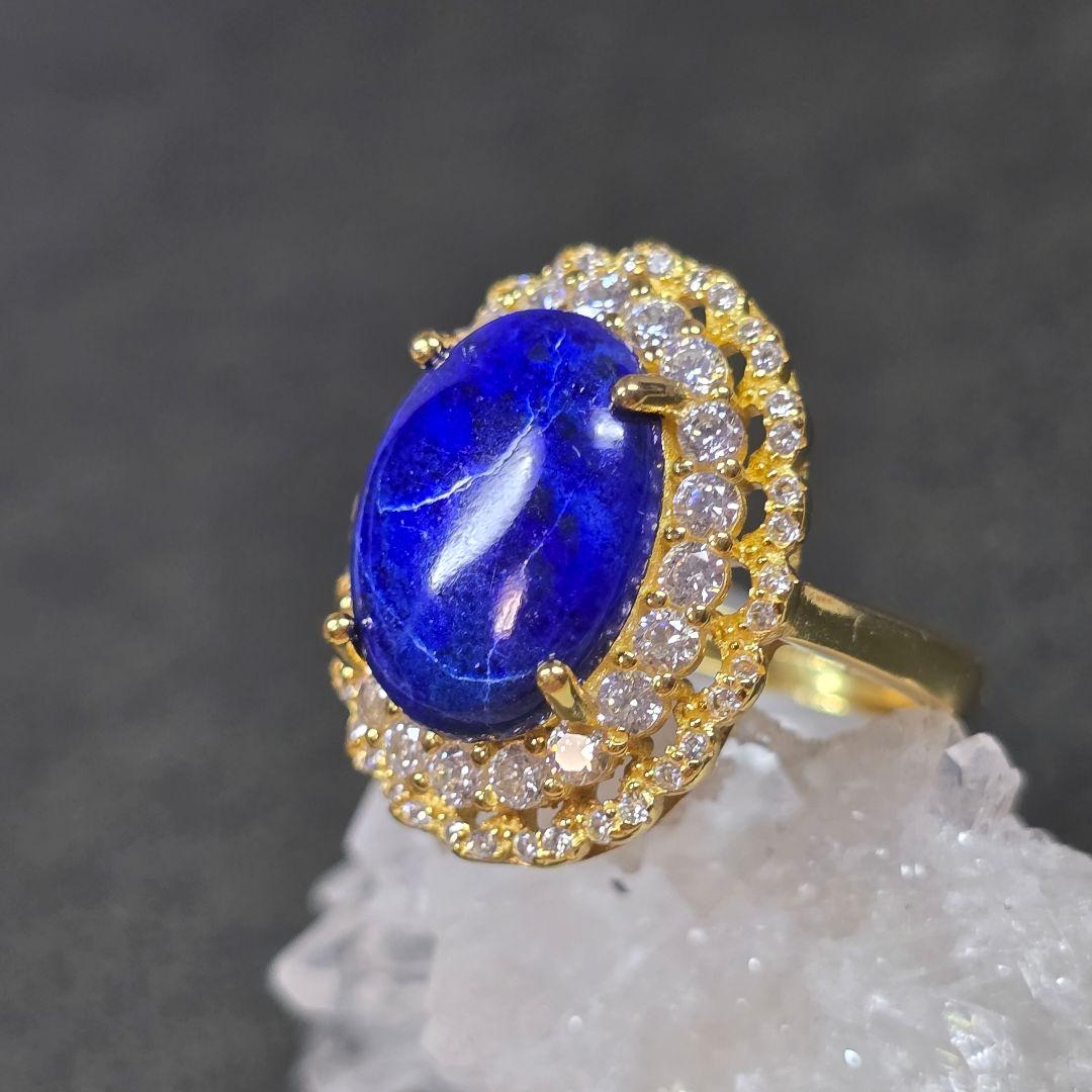 ラピスラズリ　リング　ラピスラズリ　指輪