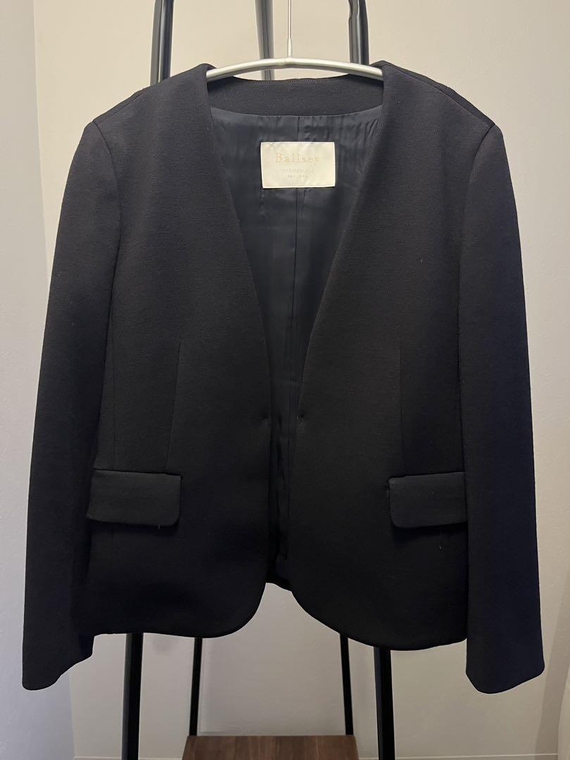トゥモローランド ノーカラージャケット 美品 - メルカリ