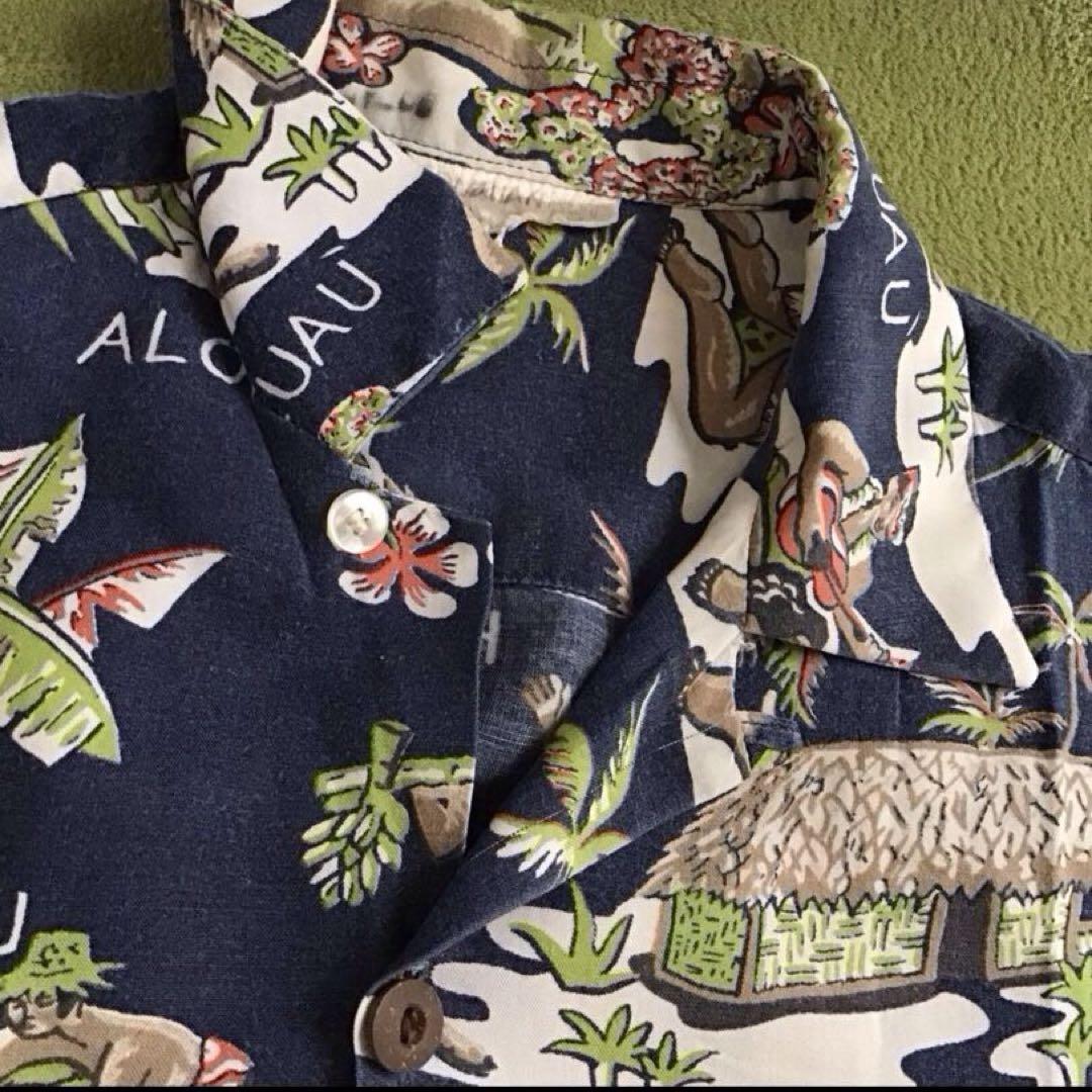 60s ビンテージ アロハシャツ HAWAIIAN HOT