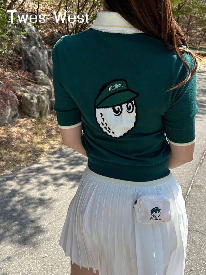 マルボンゴルフ ウェア レディース ポロシャツ トップス 半袖 Tシャツ人気