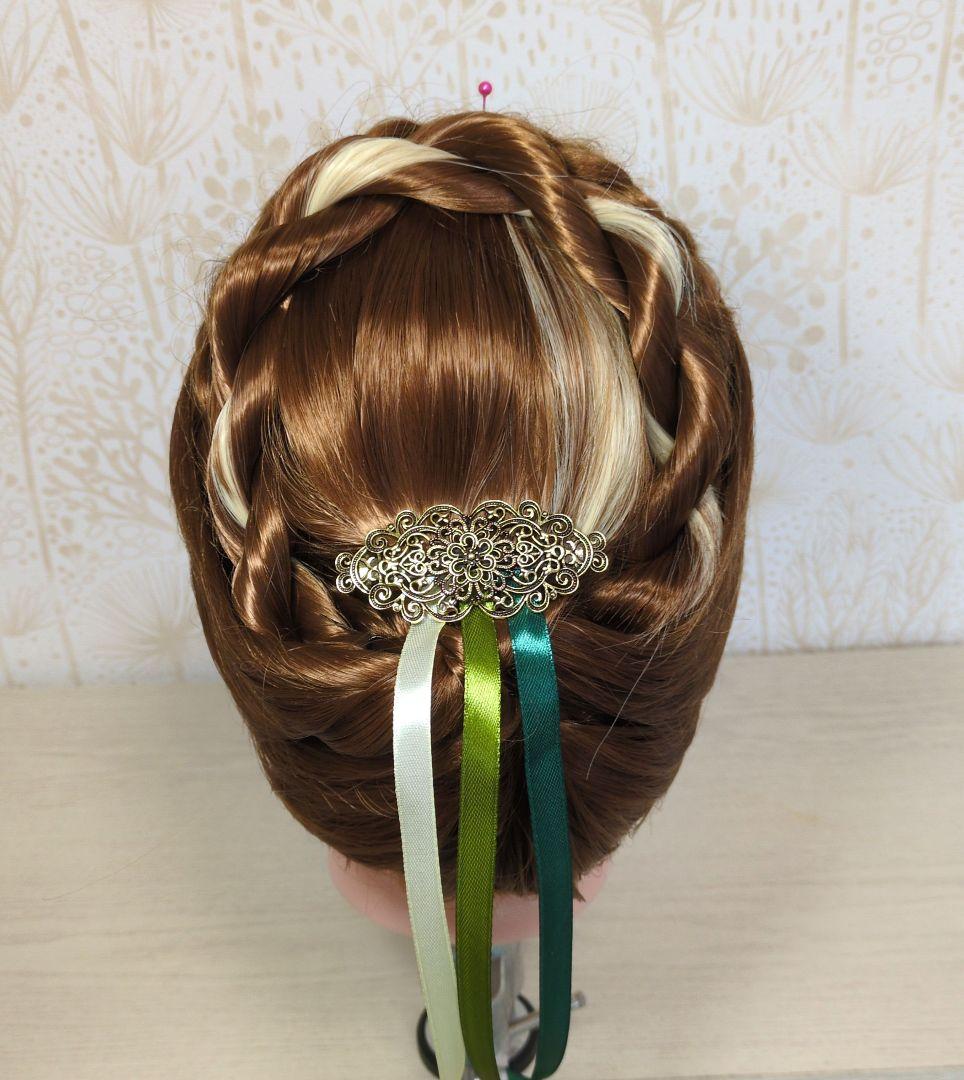 ★dハロウィッグ★アナと雪の女王　戴冠式　ヘアアクセ付き