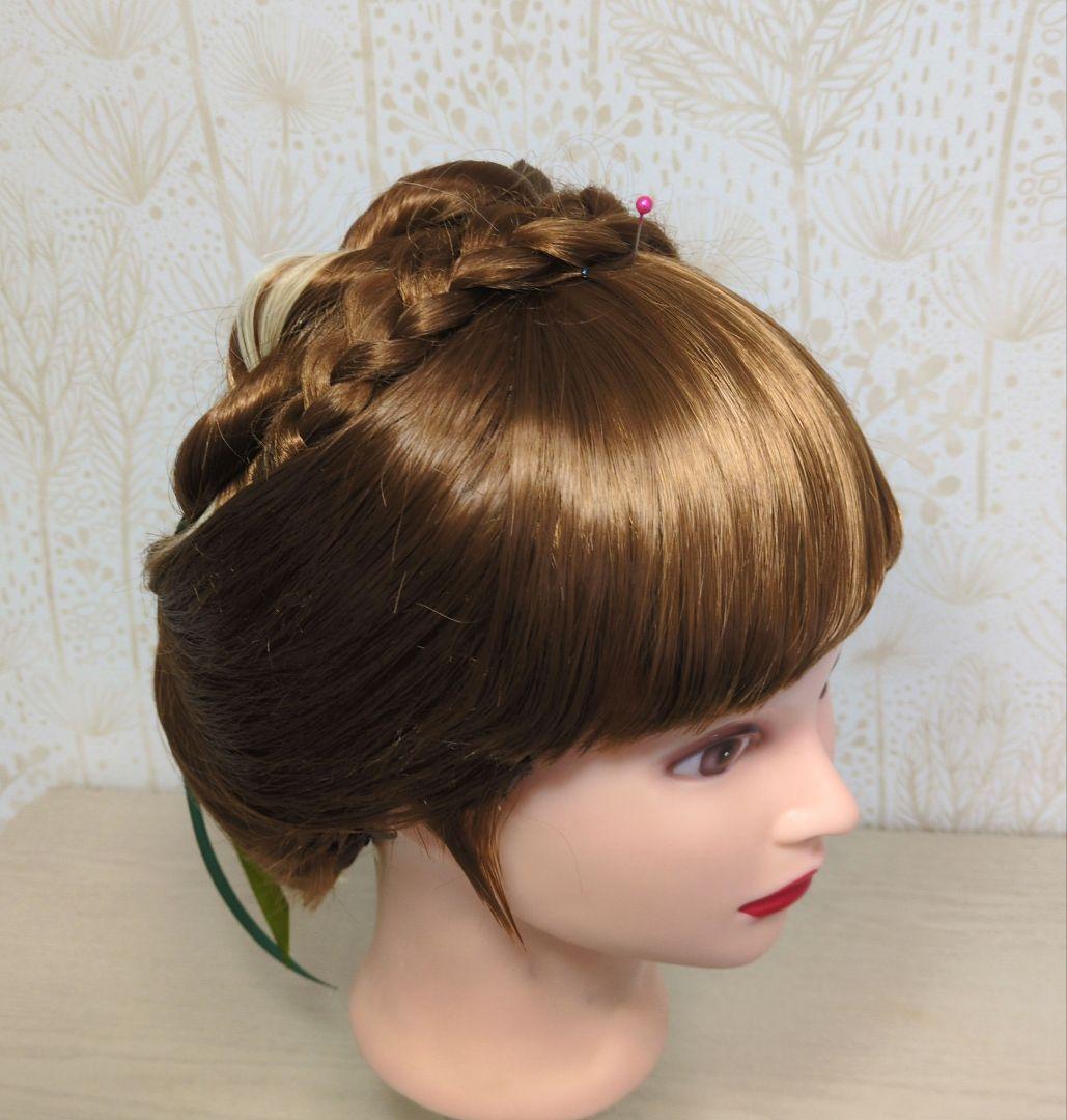 ★dハロウィッグ★アナと雪の女王　戴冠式　ヘアアクセ付き