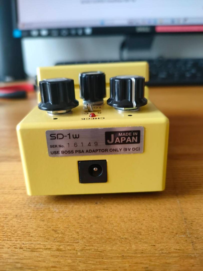 ギター BOSS SUPER OverDrive SD-1w